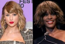 Taylor Swift and Whitney Houston both had number one hits recently
